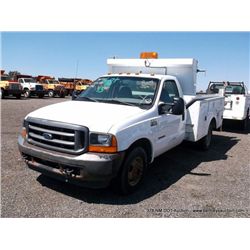 2001 Ford F350 1 Ton Pickup, 196,763 MILES VIN:1FDWF36FX1EB66872, Pickup w/ Dump, RWD, 7.3L V8 OHV 1
