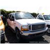 Image 3 : 2000 Ford Excursion SUV,  4WD, 216,594 MILES VIN:1FMNU41S7YEC72427,SUV, 4WD, V10, 6.8L TITLE # 13219