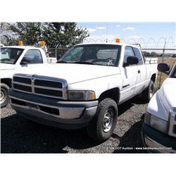 1999 Dodge Ram Pickup 1500, 4WD, 270,434 Miles VIN:3B7HF12Y3XG174595, Pickup, 4WD, V8, 5.2L TITLE # 