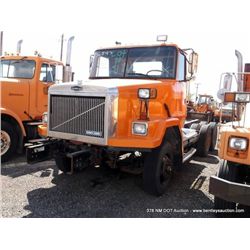 1993 White ACL Truck, Unknown Miles VIN:4V2SCBJG1PR512005, 10 Cubic Yards, Diesel TITLE # 132241GSD9