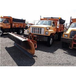 1994 GMC Topkick Dump Truck, 152,387 MILES VIN:1GDP7H1J7RJ517914, Truck, 4X2, 6.6L L6 DIESEL  1990 F