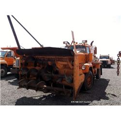 1969 FWD 4x4 Klauer Snow Plow Truck 10,127 Miles VIN: Q20424, Klauer Snow Plow Rotary 2791 Title # 1