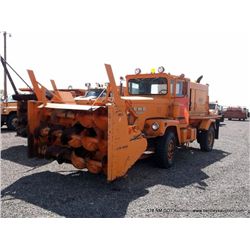 1970 FWD KB4 Snow Blower Truck, 10,113 Miles VIN: A20012, Serial-2778, Gasoline Title # 011179134H26