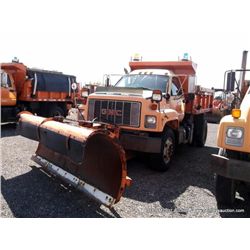 1999 GMC Topkick Dump Truck, 177,633 MILES VIN:1GDP7H1C2XJ504745, Truck, 4X2, 7.2L L6 TURBO DIESEL, 