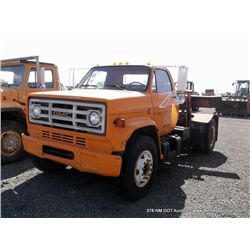 1984 GMC C6V 5th Wheel Truck, 73,589 MILES VIN:1GDM7D1G4EV551165, Truck, 4X2, 8.2L V8 DIESEL, TITLE 