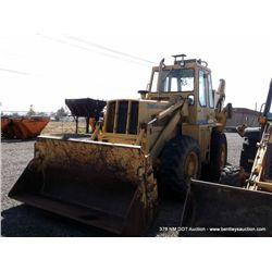 1994 Dynahoe Loader/Backhoe Large 1,896 Hours VIN: 490288, 1 Key (print sequence:) FA34926