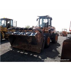 Case 721C Loader w/ Claw Bucket & Bucket Unit 611 Unknown Hours, NO Key