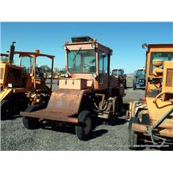 1990 Rosco Broom Rotary Self Prop 16 Hours "New Meter" Serial-31169-White Tag Serial-CP955-1-209-met