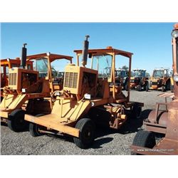 1986 Broce Rotary Self Prop Unknown Hours Serial-2897 4507-00, 3 Keys