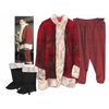 Image 1 : Ben Affleck Screen Worn Hero Santa Jacket & Production Used Pants From The Robbery Scenes in ''Reind