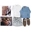 Image 1 : Will Smith Wardrobe for the Hit ''Hancock'' -- Includes Will Smith Signed Lobby Card