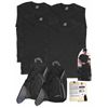 Image 1 : Mark Wahlberg Screen-Worn Hero Shirts & Knapsack From The Final Scene in 2013 Crime Flick ''Broken C