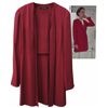 Image 1 : Sigourney Weaver Red Silk Jacket From Crime Thriller ''Copycat''