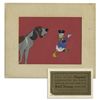 Image 1 : Disney Cel Featuring Donald Duck in Mickey Mouse Ears