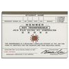 Image 1 : Bruce Lee Signed Membership Card From His First Martial Arts School in Seattle, The Jun Fan Gung Fu 