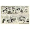 Image 1 : Pair of ''Li'l Abner'' Comic Strips, Both Hand-Drawn & Signed by Al Capp From 26-27 October 1966 -- 