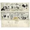Image 1 : Pair of ''Li'l Abner'' Comic Strips, Both Hand-Drawn & Signed by Al Capp -- From 1 & 3 November 1966