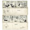 Image 1 : ''Li'l Abner'' Pair of Comic Strips Hand-Drawn & Signed by Al Capp -- From 7 & 9 November 1966 -- Fe