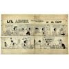 Image 1 : ''Li'l Abner'' Sunday Strip Hand-Drawn by Al Capp From 26 February 1956 -- Featuring Mammy, Pappy, D