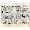 Image 1 : ''Li'l Abner'' Sunday Strip Hand-Drawn & Signed by Al Capp From 30 April 1967 -- Evil Eye Fleagle & 