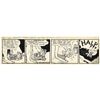 Image 1 : ''Li'l Abner'' Strip Hand Drawn & Signed by Al Capp From 19 September 1944 -- Featuring Pappy Yokum 