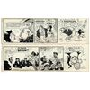 Image 1 : ''Li'l Abner'' Pair of Comic Strips Hand-Drawn & Signed by Al Capp -- From 15 & 16 November 1966 -- 