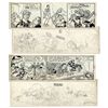 Image 1 : ''Li'l Abner'' Pair of Comic Strips Drawn & Signed by Al Capp From May 1967 -- The Plot to Kidnap Dr