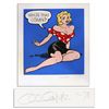 Image 1 : Colorful ''Li'l Abner'' Poster -- Daisy Mae Asks ''Who's That Comin'?'' -- Signed ''Al Capp '76 / AP