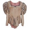 Image 1 : Dolly Parton Worn Suede Blouse