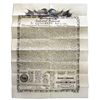 Image 1 : 1876 Centennial Broadside Print of The Declaration of Independence