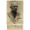 Image 1 : George Patton 6.75'' x 9.75'' Signed Military Portrait in Uniform