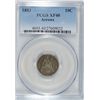 Image 1 : 1853 SEATED DIME PCGS XF 40