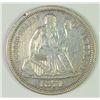 Image 1 : 1871 SEATED DIME AU