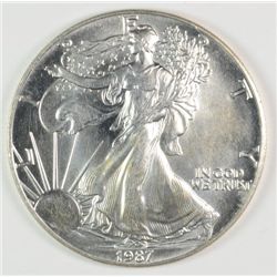 1987 SILVER AMERICAN EAGLE