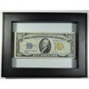 1934-A $10.00 SILVER CERT NORTH AFRICA NICE AU IN FANCY FRAME