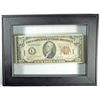 Image 1 : 1935-A $10.00 SILVER CERT HAWAII NICE UNC IN FANCY FRAME