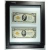 Image 1 : 1928 $10.00 GOLD CERT XF+, 1928 $20.00 GOLD CERT XF IN FANCY FRAME