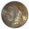 Image 2 : 1885-O MORGAN SILVER DOLLAR, NGC MS-64   RAINBOW COLORS