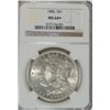 Image 1 : 1886 MORGAN SILVER DOLLAR, NGC MS-64+  SUPER!