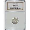 Image 1 : 1942 MERCURY DIME, NGC MS-65 FB