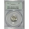 Image 1 : 1944-D MERCURY DIME, PCGS MS-66 FB  GREEN LABEL