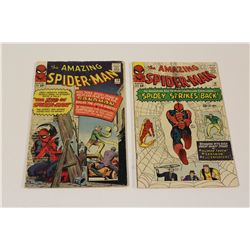 AMAZING SPIDER-MAN #18 & 19 (1964) VS. SANDMAN - #18 - 1ST APP.