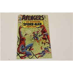 AVENGERS #11 (1964) EARLY SPIDER-MAN COVER & X-OVER. SOLID MID