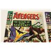 Image 2 : AVENGERS #32, 33 & 44 (1966-67) SHARP MID TO HIGHER MID GRADE AVERAGE.