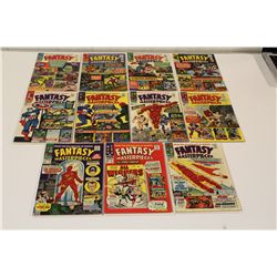 FANTASY MASTERPIECES #1-11 (1966-67) COMPLETE SET!  VF/NM PEDIGREE QUALITY, ORIGINAL OWNER!