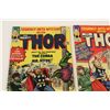 Image 2 : JOURNEY INTO MYSTERY #105-108 & 110 (1964) 5 EARLY THOR. LOWER MID TO MID GRADE COPIES.