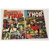 Image 1 : JOURNEY INTO MYSTERY/ THOR ANNUALS #1 & 2 (1965-66) JIM #1 IS A LOWER GRADE, NO PIECES OUT,