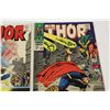 Image 3 : THOR #133, 138, 143, 144 & 145 (1966-67) 5 SILVER AGE THOR. SHARP MID TO HIGHER MID GRADE,