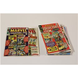 MARVEL COLLECTORS' ITEM CLASSICS #1-10 (1965-67) THE 1ST TEN ISSUES CONSECUTIVE! ALL SQUAREBOUND