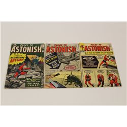 TALES TO ASTONISH #40, 41 & 43 (1963) 3 EARLY ANT-MAN ISSUES. LOW TO LOWER MID GRADE,